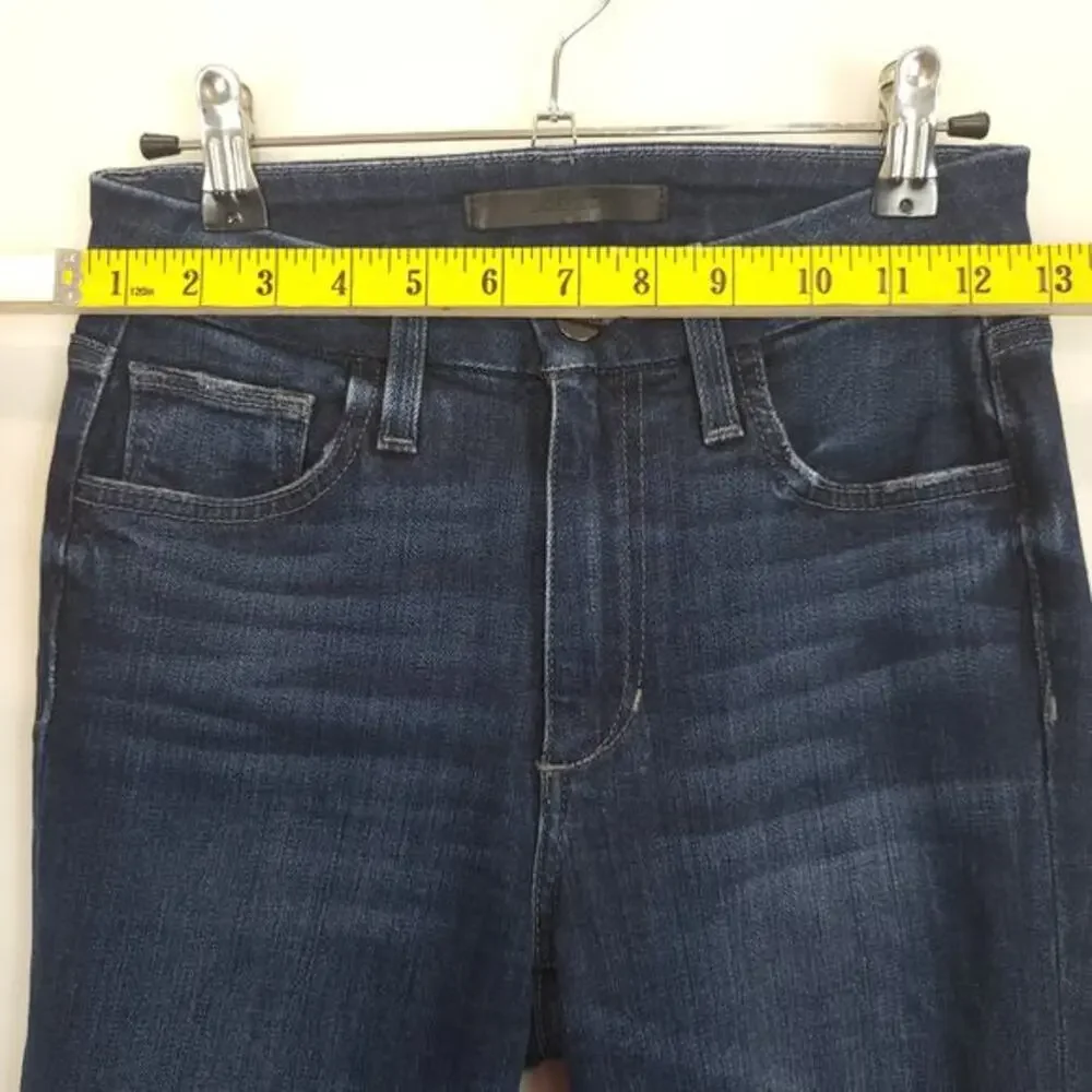 JOE'S Jeans Flawless Hi Rise Honey Curvy Skinny‎ Ankle Women 25 Blue Stretchy